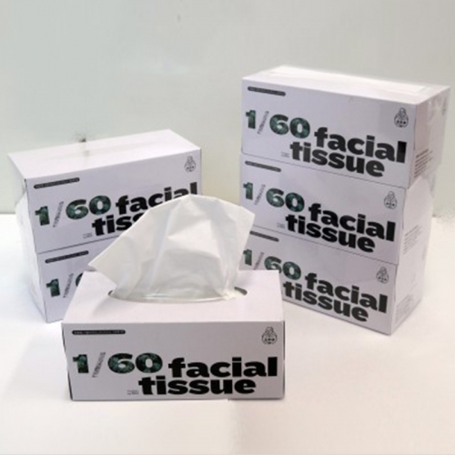 코주부 60분의1그루 미용사각티슈 180매 24갑