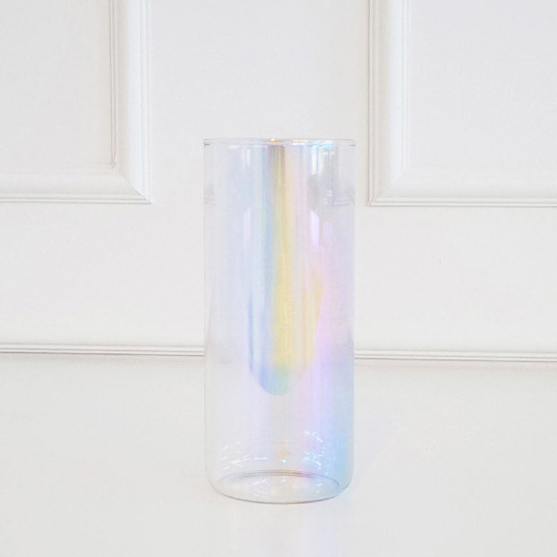 하이볼잔 언더락잔 양주잔 홀로그램 오로라 유리컵 430ml 상품이미지