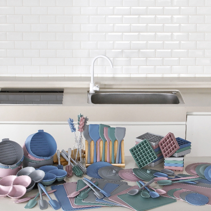 실리콘 조리도구 주방 요리 도구 국자 키친툴 상품이미지