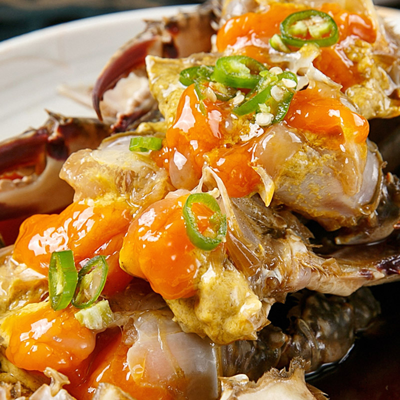 [바다우체국] 한입 간편 알배기 간장 꽃게장 500g  상품이미지