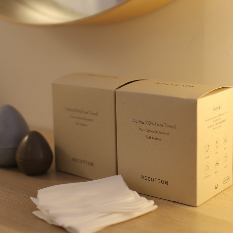 [1+1][리코튼] 페이스 타올 상품이미지