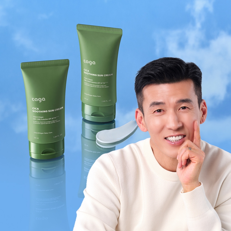 [1+1][타가] 비건 온가족 선케어 시카수딩선크림 50ml 상품이미지