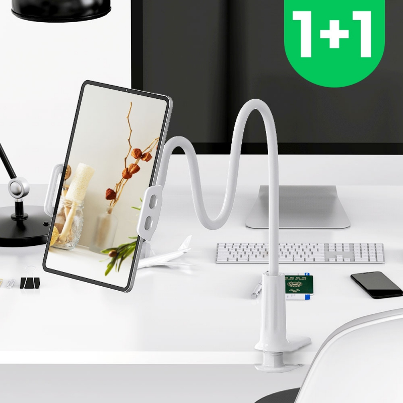 [1+1][스카이] 와이어 자바라 핸드폰 태블릿 거치대 JDH1 상품이미지