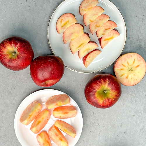 [오늘신선] 청송네자매 경북 청송 피치애플 엔부 사과 2kg 5일 16시