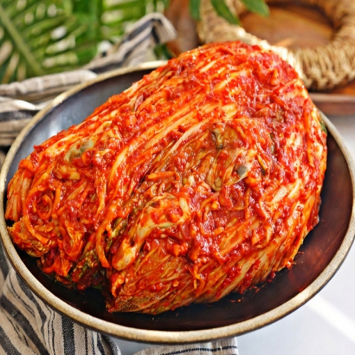 [지브로와] 국내산 중부식 사계절 감칠맛 아삭한 포기 배추 김치 3kg~10kg