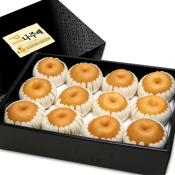 프리미엄 비단고을 나주 배 5kg~7.5kg 부직포 3중 포장 선물 세트 상품이미지