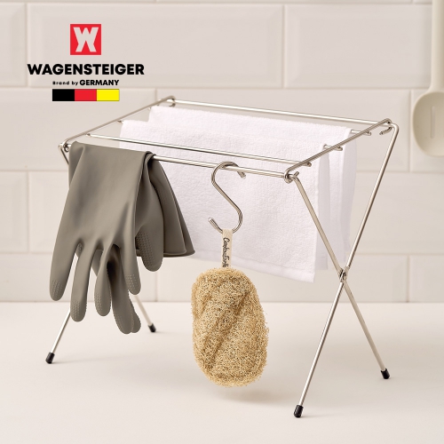 바겐슈타이거 스텐 키친크로스 행거 접이식 행주걸이