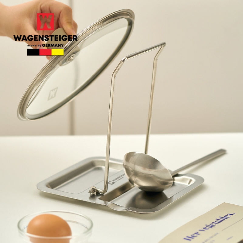 [바겐슈타이거]_냄비뚜껑+조리도구거치대_커버앤레이들 홀더(케이스) 상품이미지