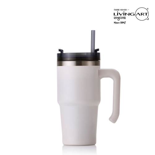 [디오바코] 퓨어 대용량 텀블러 600ml(+빨대)