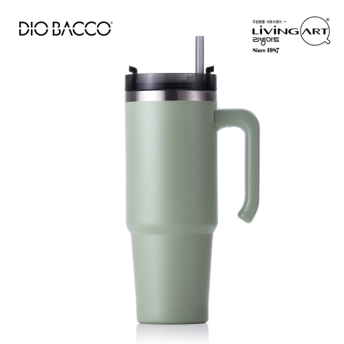 [디오바코] 퓨어 대용량 텀블러 900ml(+빨대)