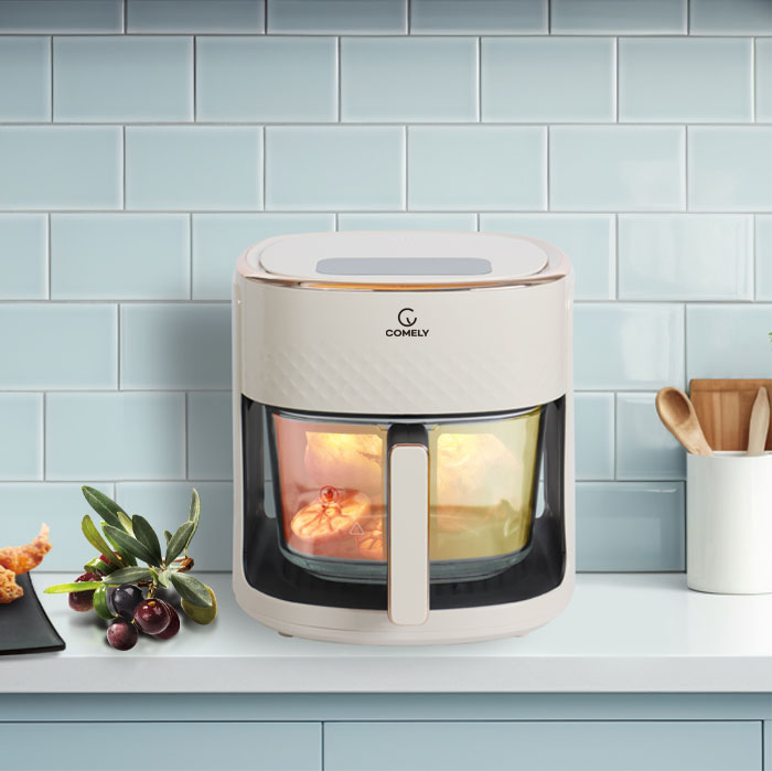 [코멜리] 글라스 에어프라이어 신형 CAF-G5600D 상품이미지