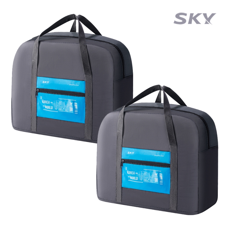 [1+1][스카이] 여행용 보조 가방 보스턴백 22L 대용량 상품이미지