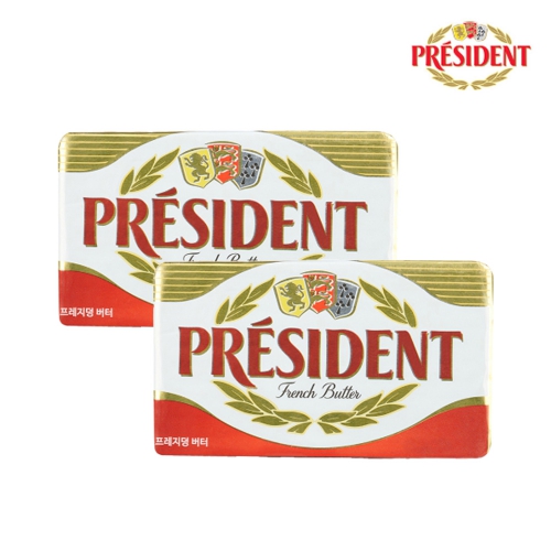 [동서] 프레지덩 무염버터 200g x 2개