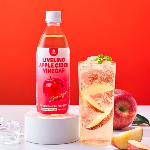 [라이블링] 애사비 소다 제로 사과맛(500ml x 6병)