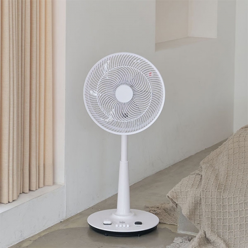 [루첸] 에어빔 버튼식 서큘레이터형 선풍기 (LF-14A1)7엽날개