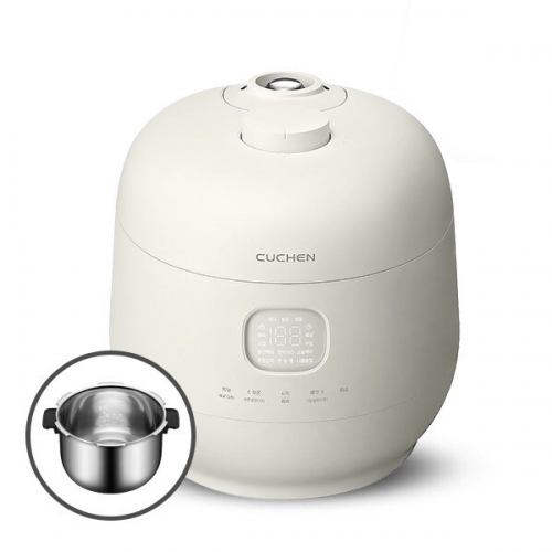 [쿠첸] 3인용 브레인 mini IH압력밥솥(CRT-WS0340TW)풀스테인리스내솥