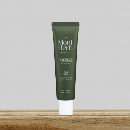 [몽뜨허브] 무기자차 선크림 50ml