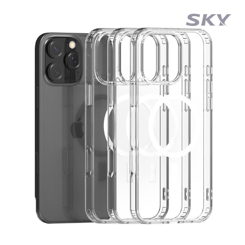 [스카이][3개입] 맥세이프 투명 폰 케이스 갤럭시 S25 S24 S23 플러스 울트라 엣지/아이폰 16 15 14 프로 맥스