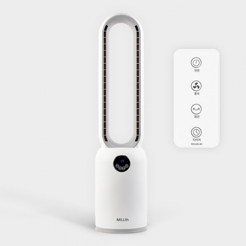 [MILLTH] 밀스 AC디지털 날개없는 선풍기 리모콘(MTH-FAN2025AC-DIG) 24일 16시