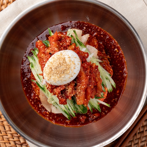 하남 맛집 비빔 육수 명태 칡면 풀 회냉면 X 5팩 (명태회350g+칡1.000g+육수1,800g+소스250g)