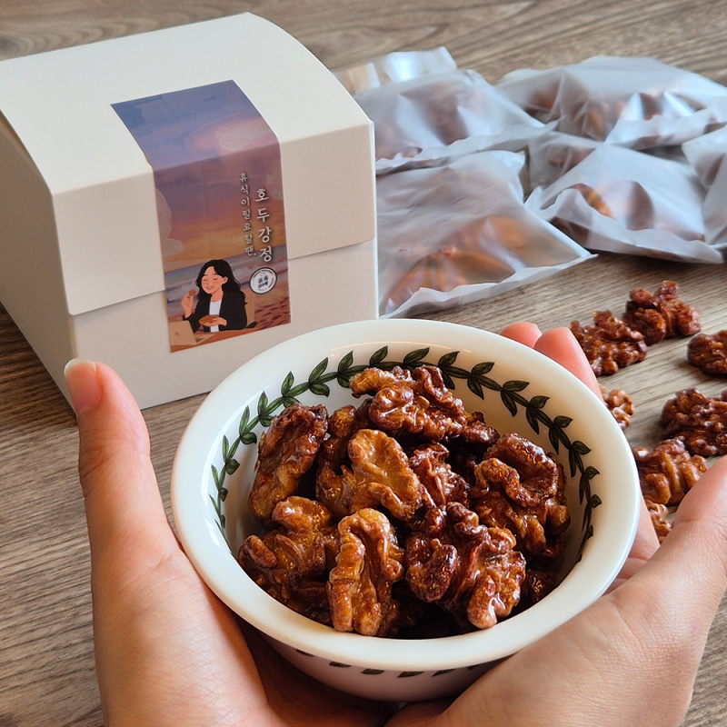 선수빵 오븐에 구운 건강 비건 호두 정과 20g X 5봉 7일 16시 상품이미지