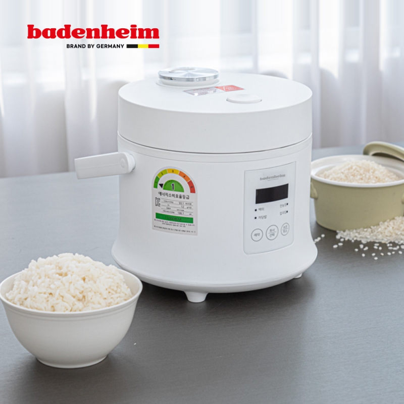 [바덴하임] 디지털 저당밥솥 1.6L (화이트,블랙) 상품이미지