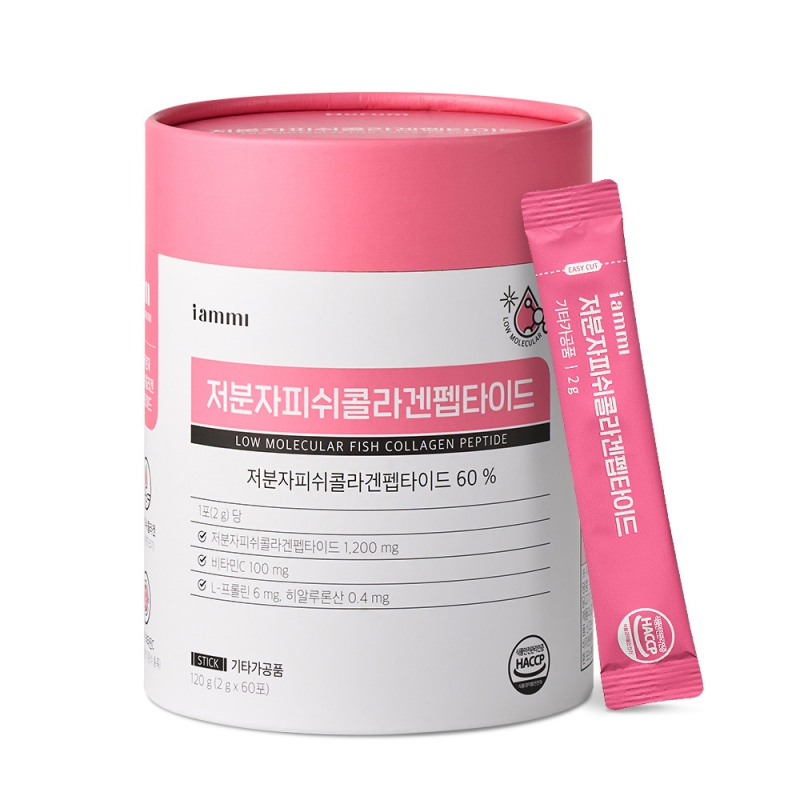 [아이엠미]저분자피쉬콜라겐펩타이드 2g x 60정 상품이미지