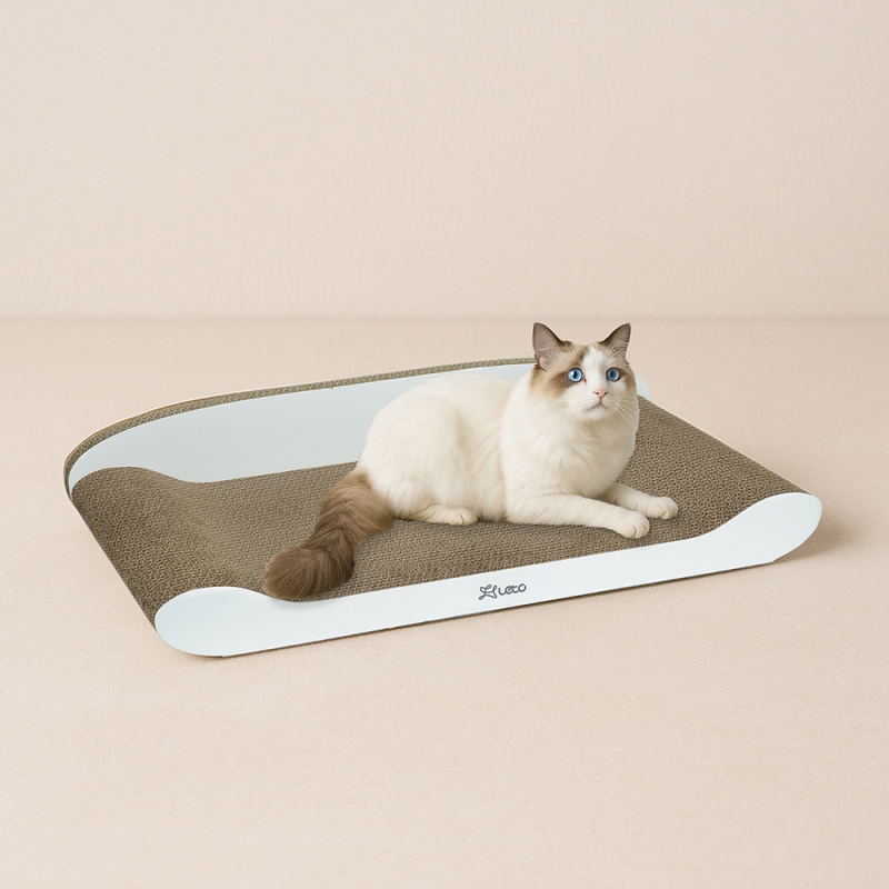 [레토] 고양이 스크래쳐 소파 대형 70x34cm (LCH-ST07) 상품이미지