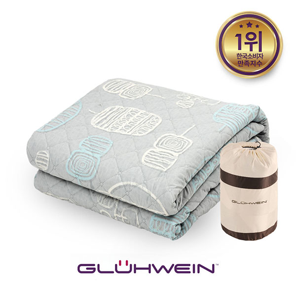 [글루바인] 전자파안심 좌우 분리난방 전기요 바르 퀸 (GKS-104)멀티보관백/좌우분리난방/8중안전시스템/절전형/물세탁 상품이미지