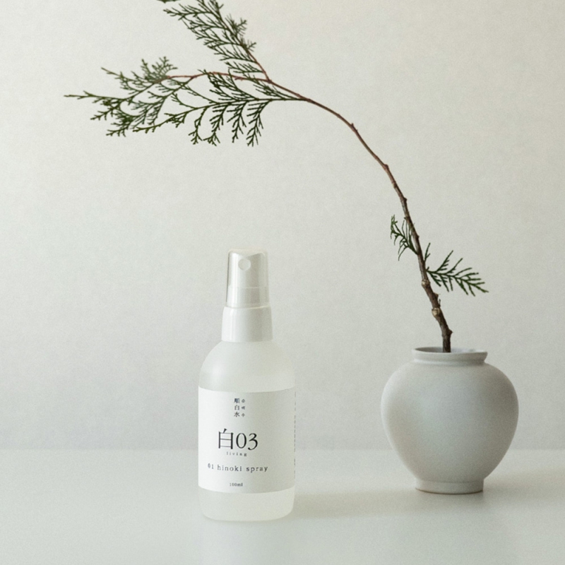[순백수] 히노키 스프레이 100ml/편백/살균탈취제 상품이미지