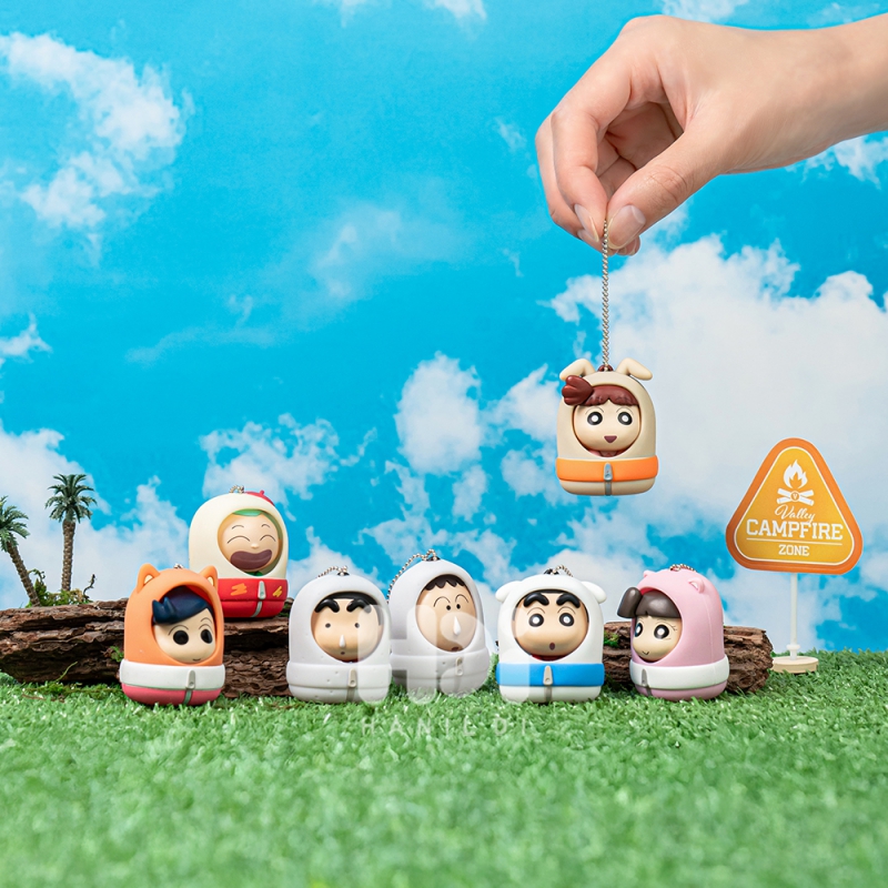 [레토] 짱구 침낭 피규어 키링 랜덤뽑기 가챠뽑기 (CSC-CN01) 25일 16시 상품이미지