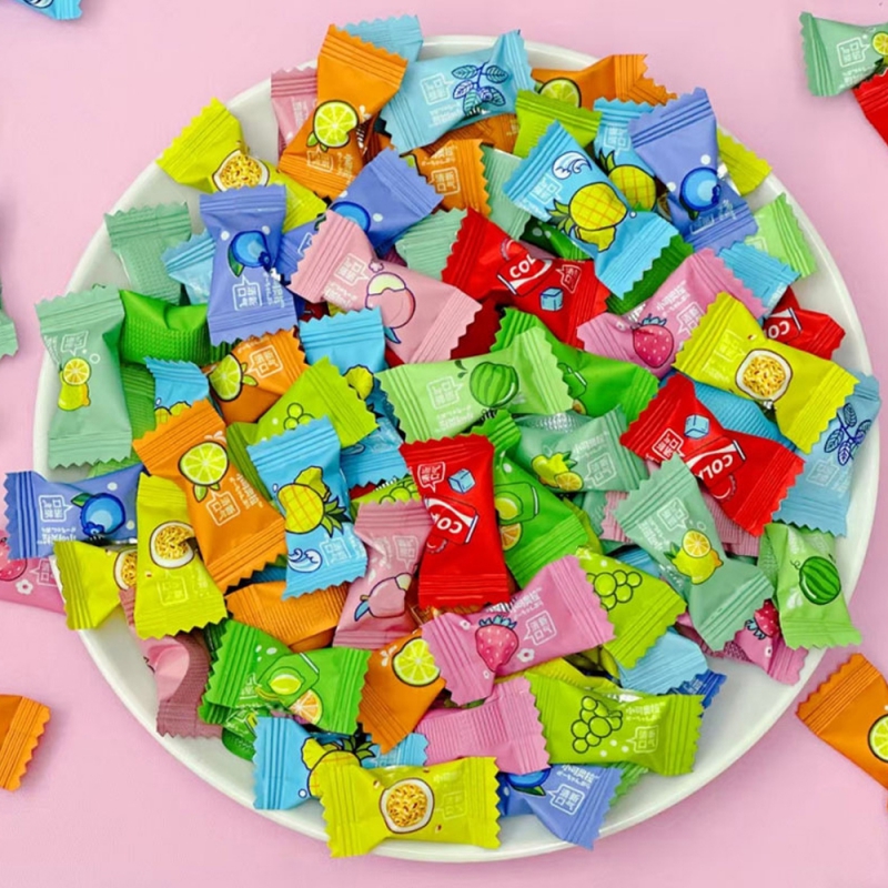 샤오커오라 민트향 비타민C 과일 12종 믹스 베트남 무설탕 알사탕 캔디 15g X 4봉 상품이미지