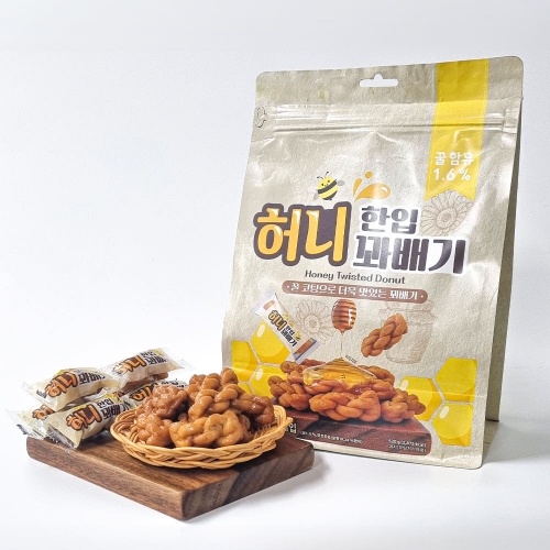 지브로와 달달 맛집 한입 허니 꽈배기 520g X 4봉