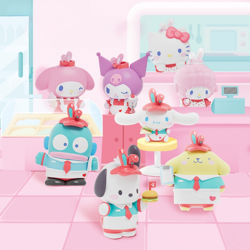 산리오 피규어 무드등 24시 레스토랑 시리즈 캐릭터 랜덤박스 (SRO-24R) 상품이미지