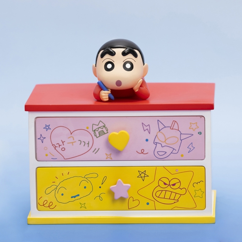 [레토] 짱구 데스크 오거나이저 책상 서랍 수납 정리함 2단 (CSC-SR01)