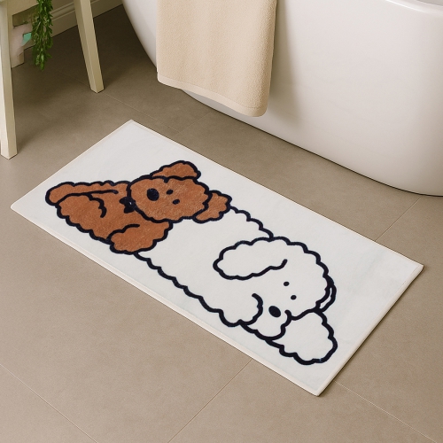 [레토] 주방매트 귀여운 캐릭터 욕실 화장실 현관 주방 발매트 (LFM-C06)