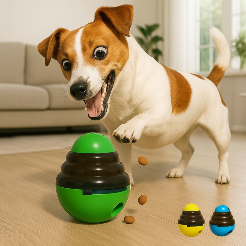 [레토] 강아지 노즈워크 간식 장난감 움직이는 오뚝이 스낵볼 (LPT-RP04) 상품이미지