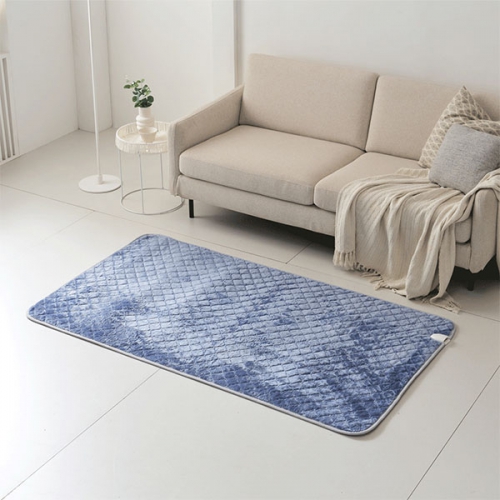 [파비스] 온정 번아웃 블루 워셔블 탄소 온열매트 싱글 (LZEB-MS100)국내생산/물세탁/6중안전장치/12시간타이머/9단온도조절