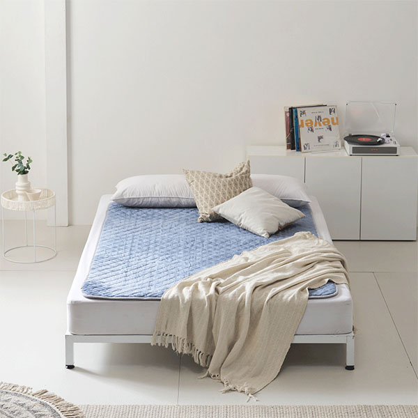 [파비스] 온정 번아웃 블루 워셔블 탄소 온열매트 더블 (LZEB-MD200)국내생산/물세탁/6중안전장치/12시간타이머/9단온도조절 상품이미지