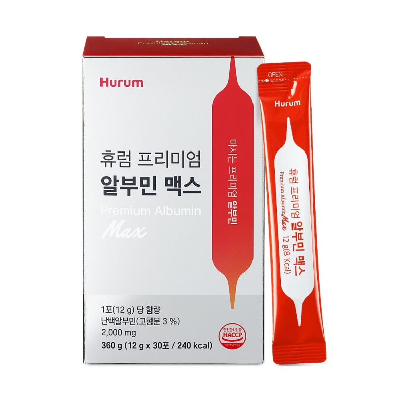 간편하게 1포씩 알부민 맥스 12g x 30포 상품이미지