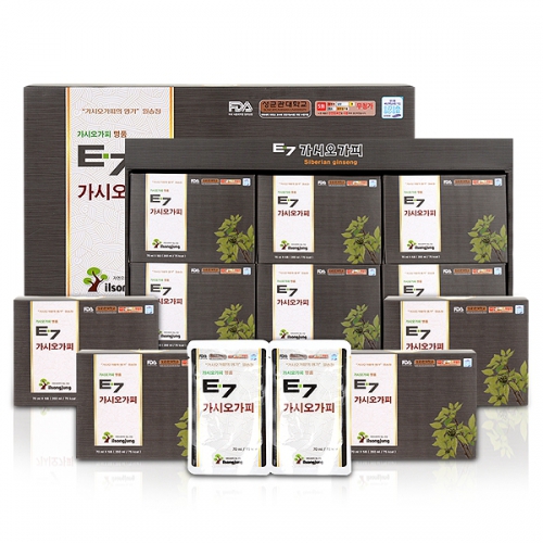 일송정 가시오가피 E7 70mlx30포 [ 박스형 쇼핑백포함 ]