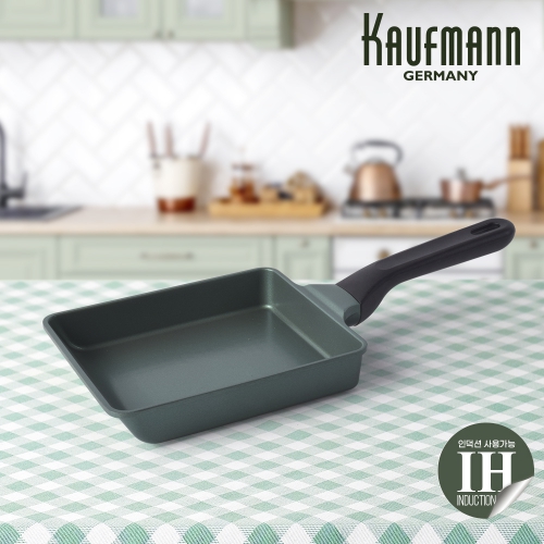 [카우프만] 올리브 인덕션 18cm 미니사각팬  KOIF-18SF 20일16시