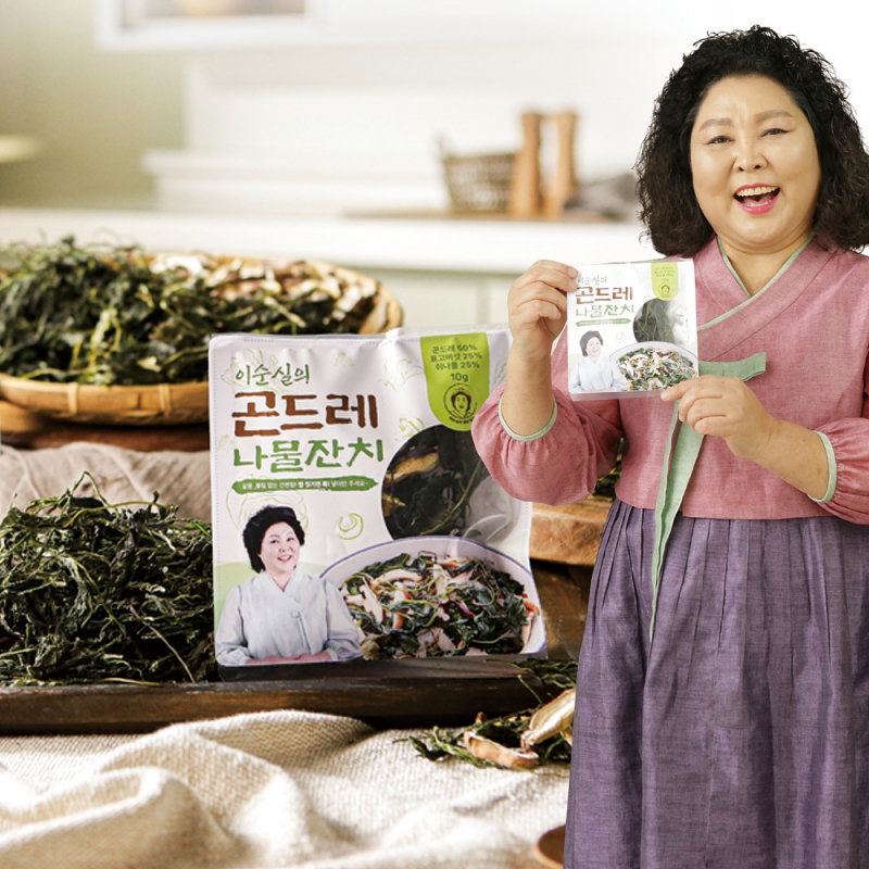 이순실의 곤드레 취나물 표고버섯 나물 잔치 10g X10팩 30 인분 나물 무침 된장 비빔밥 잡채 활용 상품이미지
