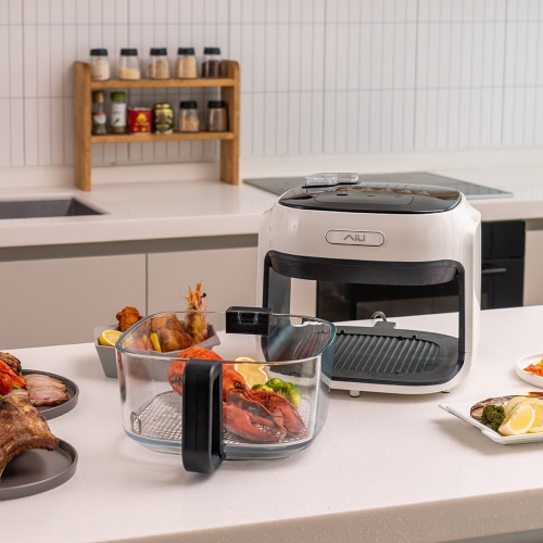 [일리] 에어글라스 프로7 스팀 에어프라이어 (7L)KOR-SGAF25701