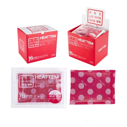 (총100개입)15시간 지속 온가족 핫팩 레드 (20ea x 5박스)