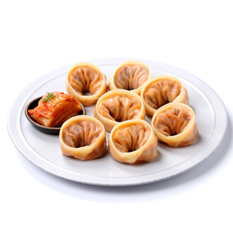 [최만순] 약선요리연구소 복을 담은 김치 교자 고기 야채 만두 1세트 116 알 + 사골 육수 3개 11일 16시 상품이미지