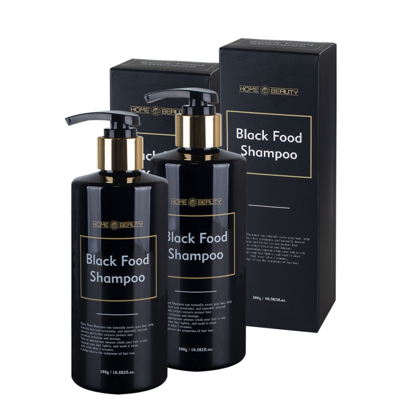 블랙 샴푸 - 새치케어 염색샴푸(흑갈색/새치용)-300g 상품이미지