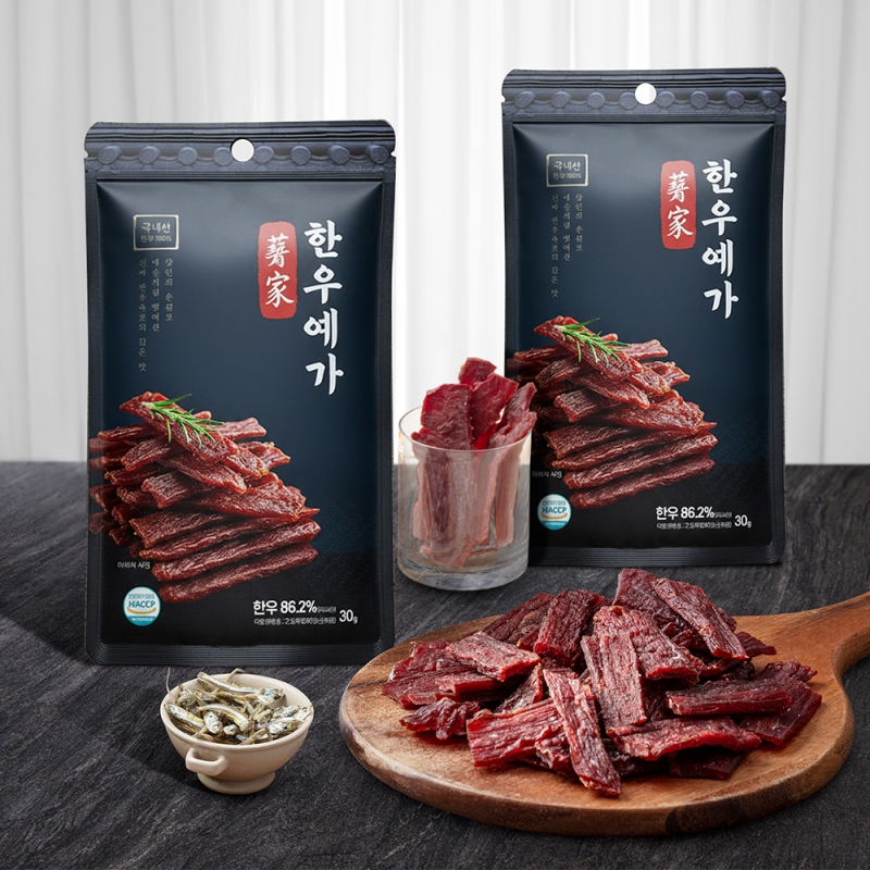 한우예가 한우육포 30g x 2개 18일 16시 상품이미지