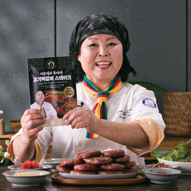 이순실의 국내산 고기 떡갈비 스테이크 55g x 16팩 18일 16시 상품이미지