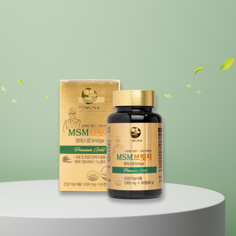 [서재걸] 관절 연골 건강 MSM 브릿지 통증완화 관절 500mg X 60정 상품이미지